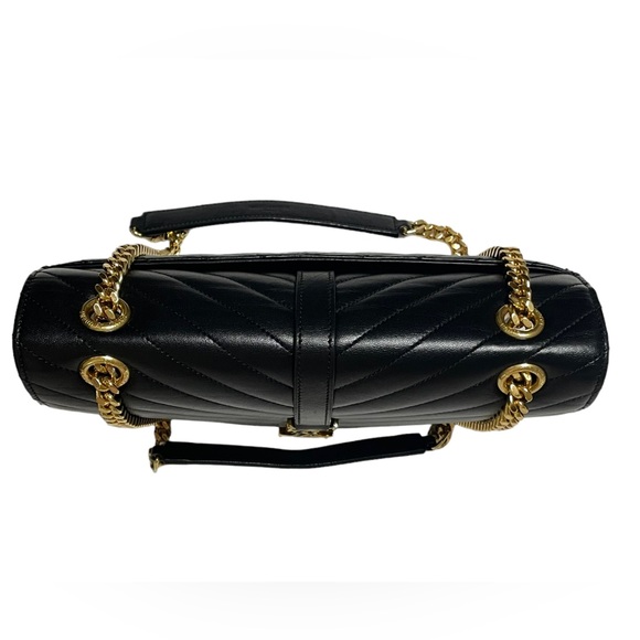 YSL Monogram Matelassé Envelope Chain Bag, Medium.  - Picture 6 of 11